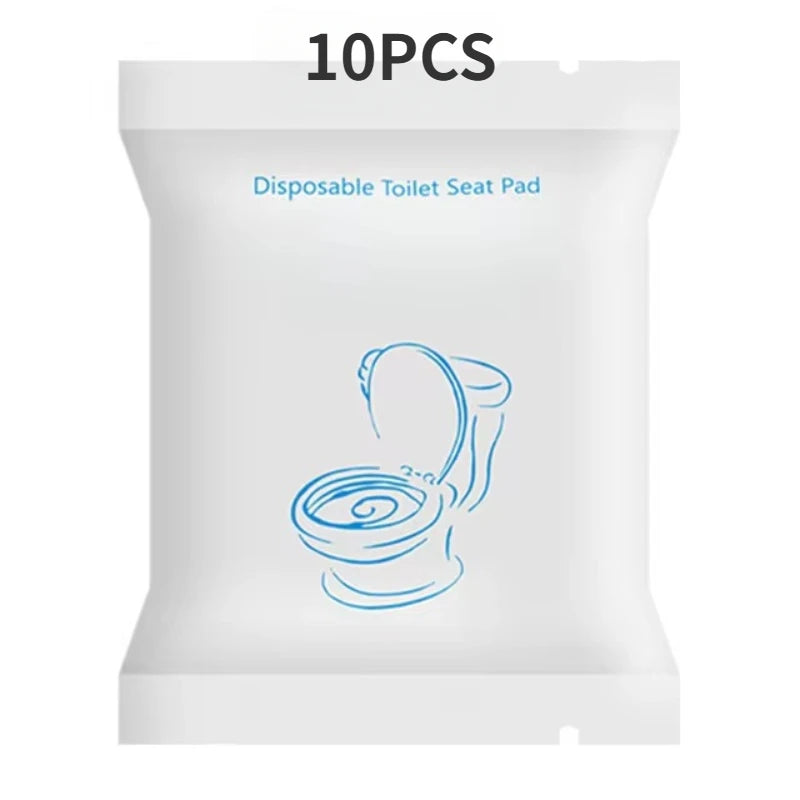 Disposable Toilet Seat Cover Waterproof Non-woven Travel Hotel Bathroom  Protective Cover Independent Packagingr Seat Cushion