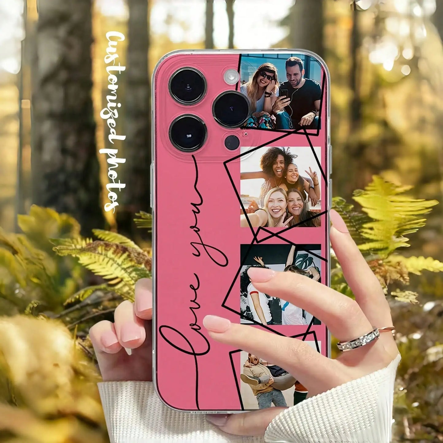 DIY Phone Customized TPU Soft Case For iPhone 17 17Air 16 16E 15 14 13 12 11Pro Max Mini SE 2020 2022 XS XR 7 8 Plus Back Cover