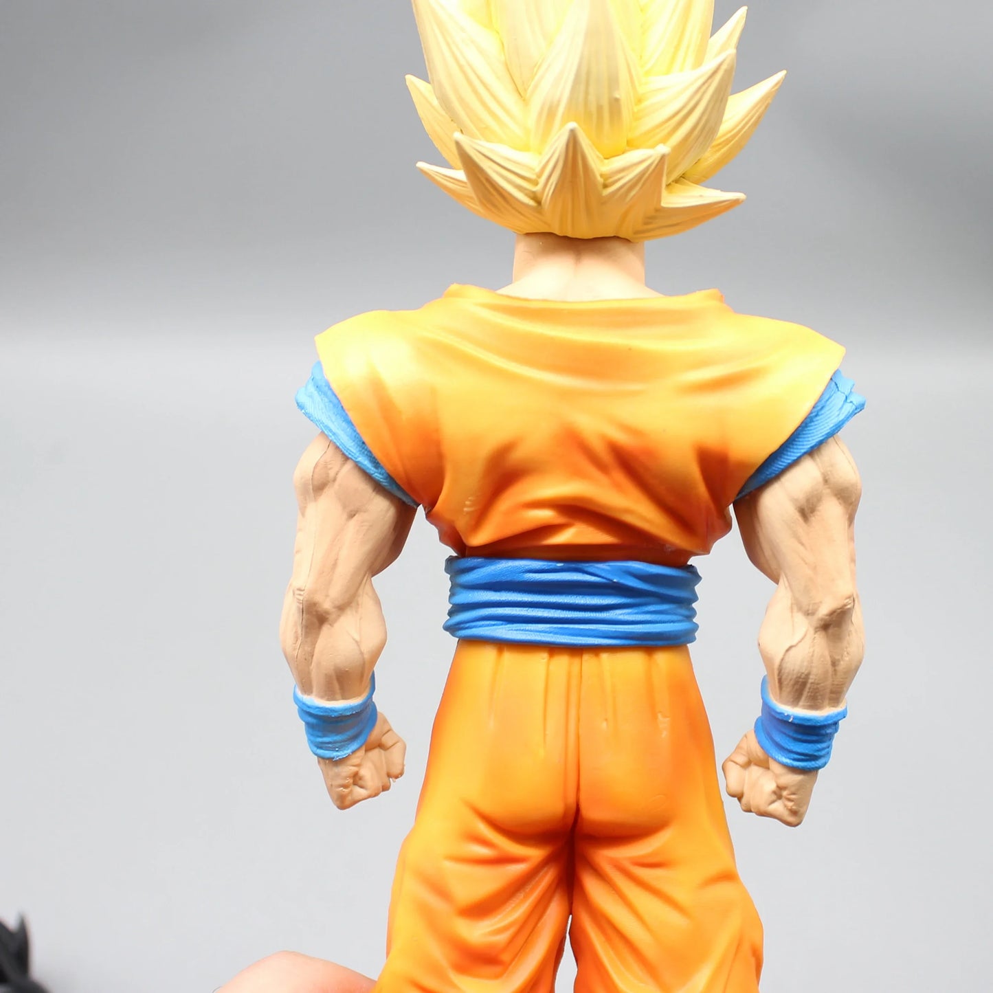 30cm Dragon Ball Z Figures Son Goku Anime Figure 2 Heads Kakarotto Super Saiyan Goku Pvc Statue Model Doll Collection Toys Gifts