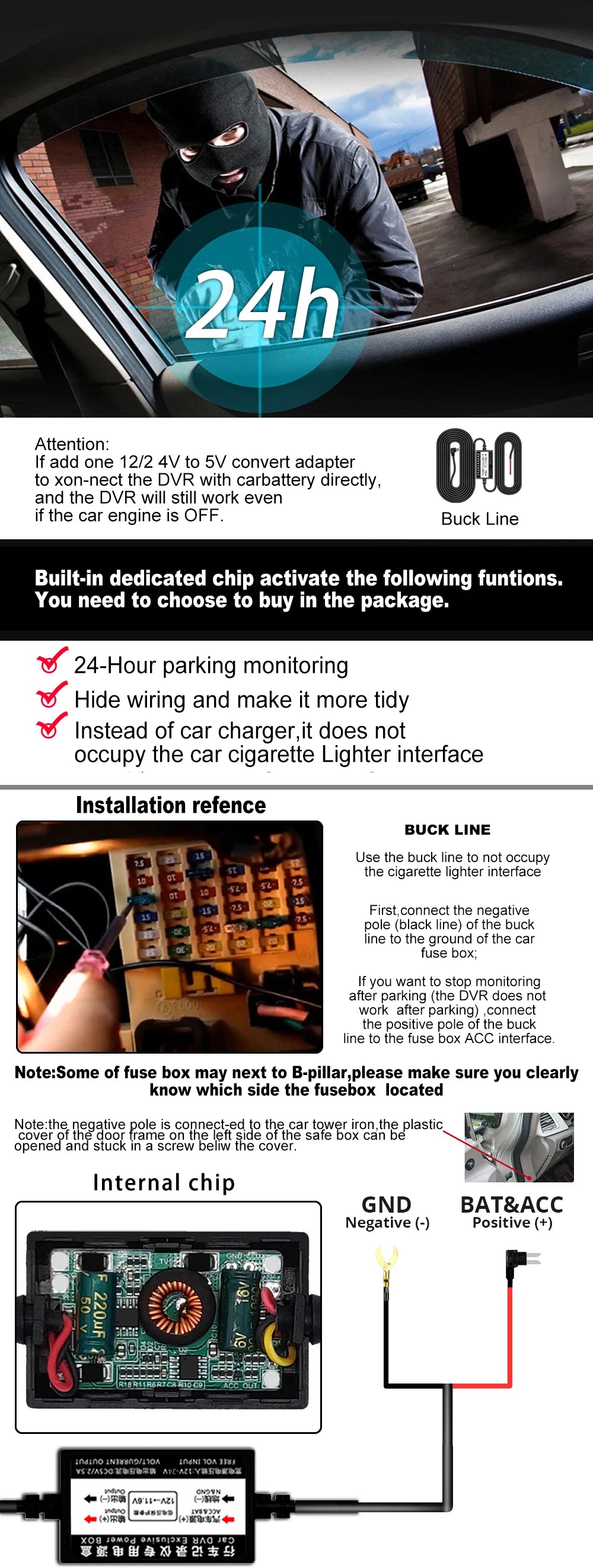 3 Camera 1080P Car Dvr Cabin Mini Dash Cam Interior Vehicle Three Way DVR 3 Channel Recorder Video Registrator Dashcam Camcorder