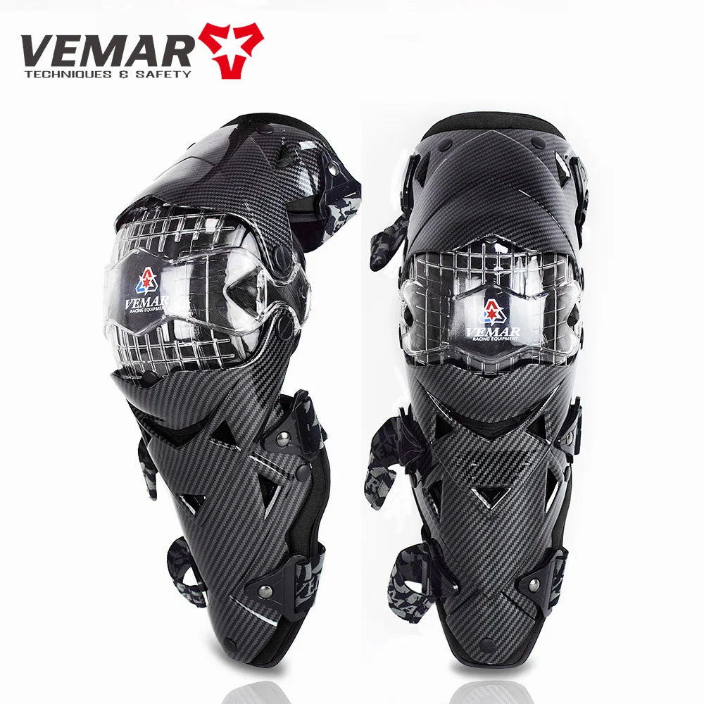 VEMAR Motorcycle Racing Riding Knee Guard Protective MX Motocross Knee Protectors Pads Armor Kneepads Gear Rodilleras Moto