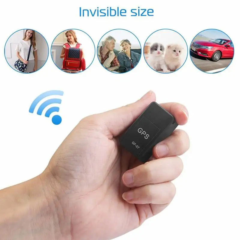 Mini GF 07 GPS Car Tracker Real Time Tracking Anti Theft Lost Locator Strong Magnetic Mount SIM Message Positioner