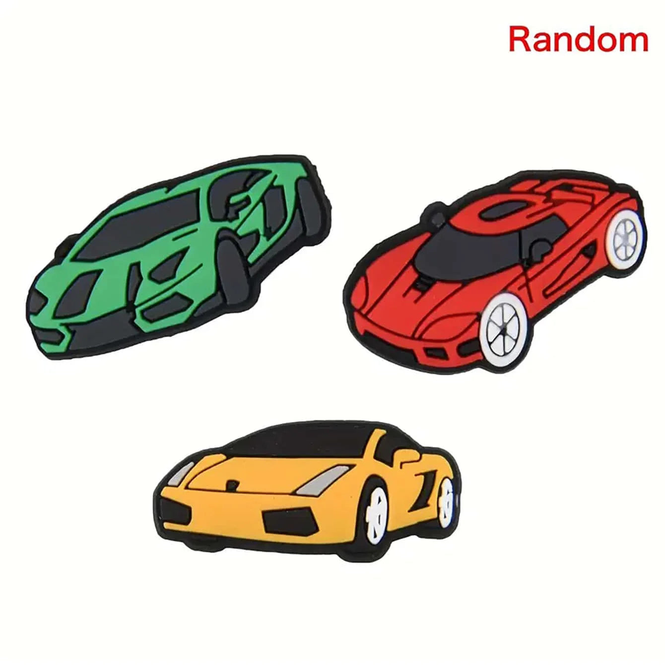 30-50-100pcs Big Sale Random Sandals Charms Buckle Clog Shoe Decorations Boys Girls Garden Shoes Accessories Fit Wristbands