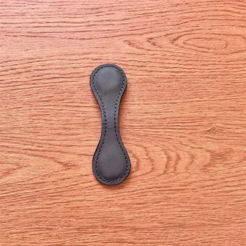 1pc Notebook Book Markers Page Divider Magnetic Leather Bookmark Double-sided Magnetic Buckle Magnet Clip Staionery Supplies