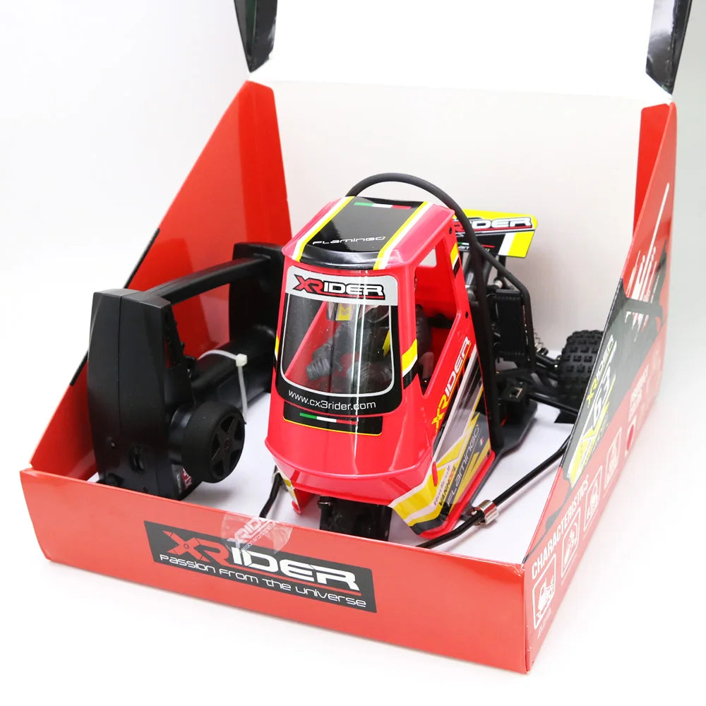 RC Car Remote Control Car 2.4G X-Rider 1/8 Piaggio Ape 1:8 2WD Kids Battery Powered Drift Cars RTR