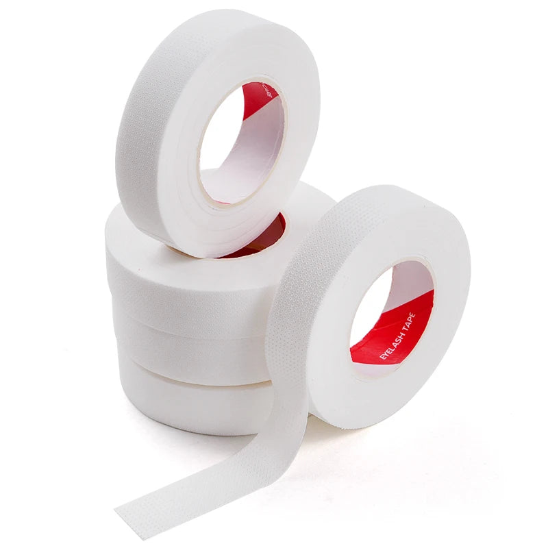 2/8PCS Micropore Lash Tape Eyelash Extension Supplies Transparent 4.5/9m Breathable Easy To Tear Medical Tapes Lash Makeup Tool