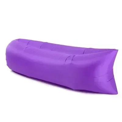 Outdoor Portable Inflatable Sofa Inflatable Outdoor Air Sun Inflatable Lounger Blow Up Chair Bag Banana Camping Air Bed Beanbag