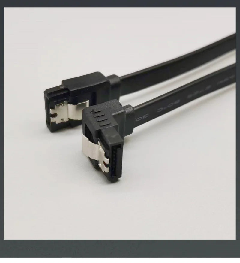 High speed SATA 3.0 hard drive data cable, solid-state, serial data cable, flexible SATA, fast transfer, 39cm