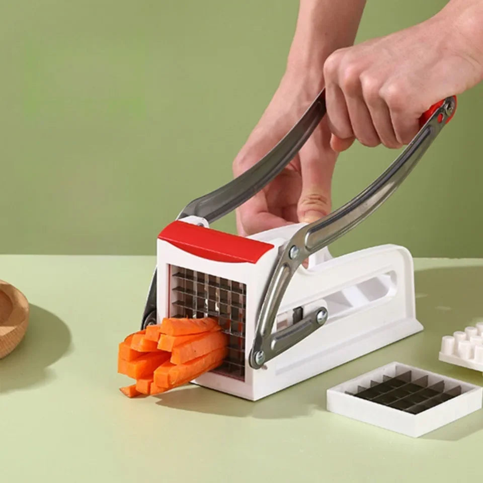 Potato Slicer Machine Home Press Type Slitter Small-scale Portable Kitchen Tool Hand Movement Carrot Slicing Gadget Simple Tool
