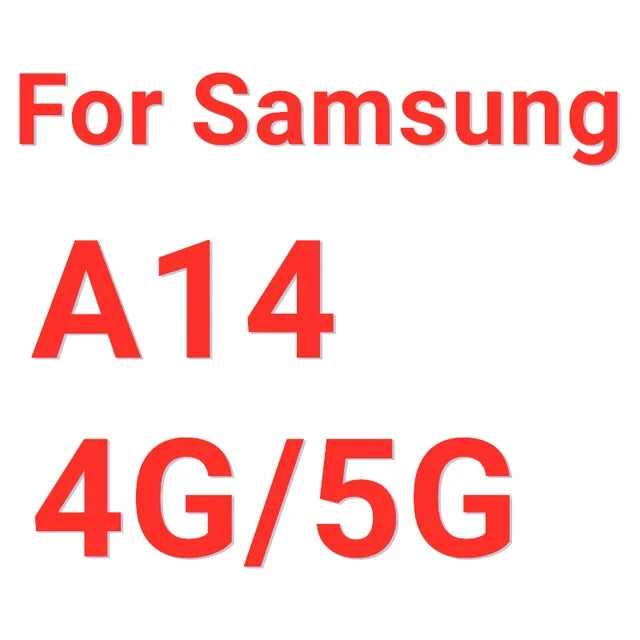 2/4PCS Protector For Tempered Samsung Galaxy A04S A14 A24 A34 A54 5G Full Glue Screen Glass
