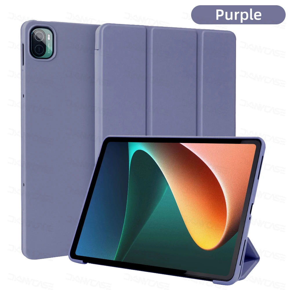Tablet Case For MiPad 6S Pro 12.4in Support Magnetic Charging Auto Wake up For Xiaomi Pad 6/6Pro Cover Funda Tablet Accessories