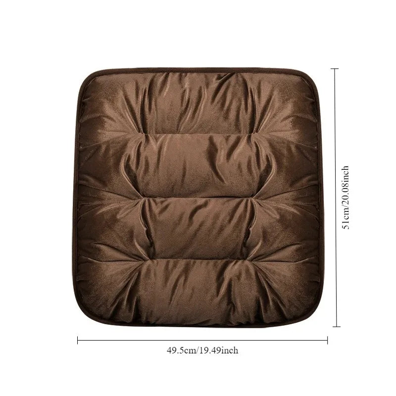 Car Seat Cover,Warm Short Plush Seat Cushion Pad,Soft Fuzzy Seat Protector,Auto Interior Accessories for Vehicles,SUV,Truck