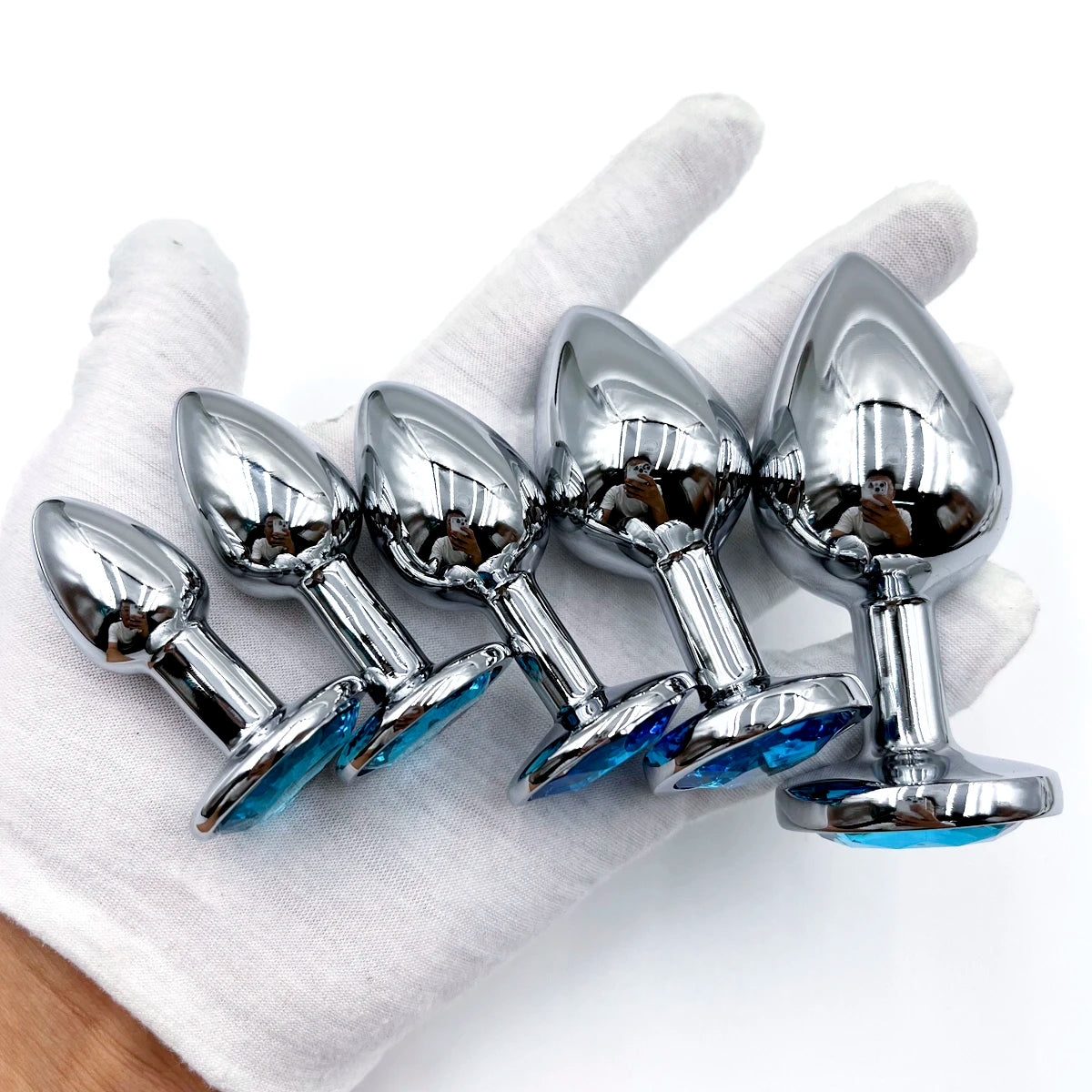 Metal Anal Plug Jewelry Base,Beginner To Expert 5 Size Butt Plug,Adult Toys,Tail Female/Male Dildos,Sex Toys,Couples Adults Game