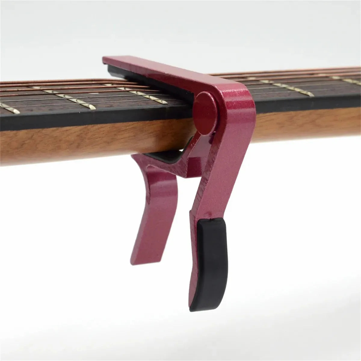 High Quality Aluminium Alloy Guitar Capo Guitar Accessories Quick Change Clamp Key Acoustic Classic Tone Adjusting Guitar Parts