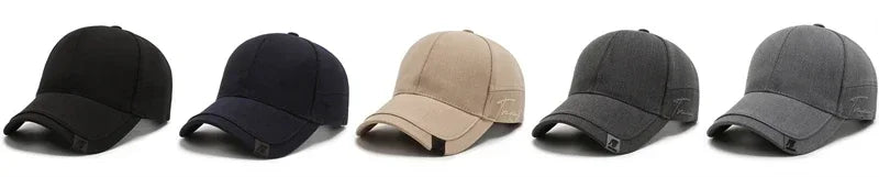 High Quality Solid Baseball Caps for Men Outdoor Cotton Cap Bone Gorras CasquetteHomme Trucker Hats