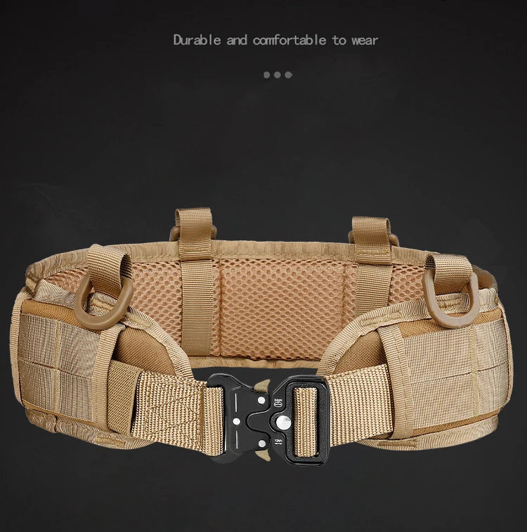Genuine Tactical Belt Quick Release Outdoor Military Belt Metal Real Nylon Sports Accessories Men And Women Belt Set