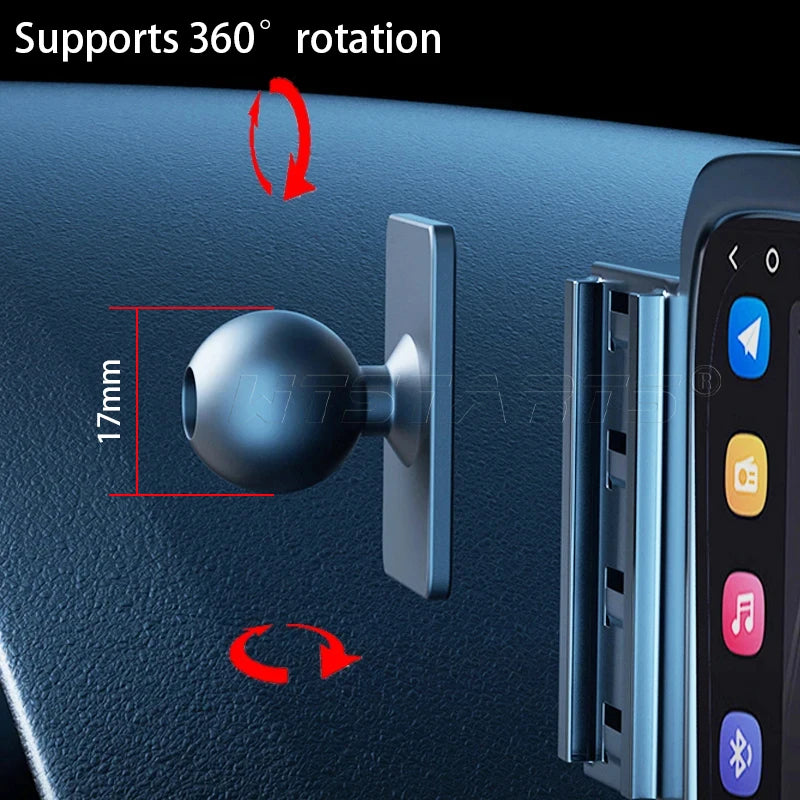 Car Mobile Phone Holder For Mercedes Benz ML W164 ML350  2005-2010 360 Degree Rotating GPS Special Mount Support Accessories