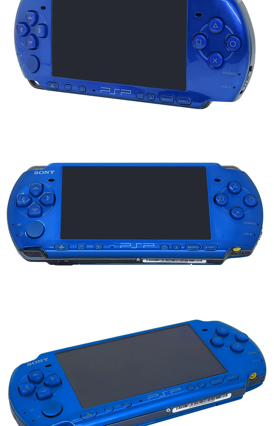 PlayStation PSP 3000 VIBRANT BLUE (PSP-3006) Original Game Console Sony PSP3000 Handheld Arcade Game Console (+Free Games)