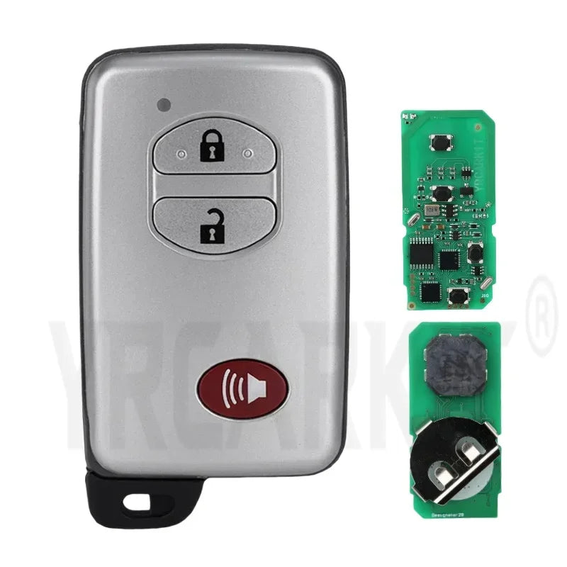 For Toyota Venza Prius C Prius V 4Runner 2009-2018 314.3MHz HYQ14ACX Board: 271451-5290 Smart Card Remote Key Fob Keyless Entry