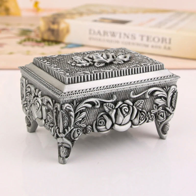 Jewelry Rings Earrings Jewelry Boxes, Household Storage Collection Items