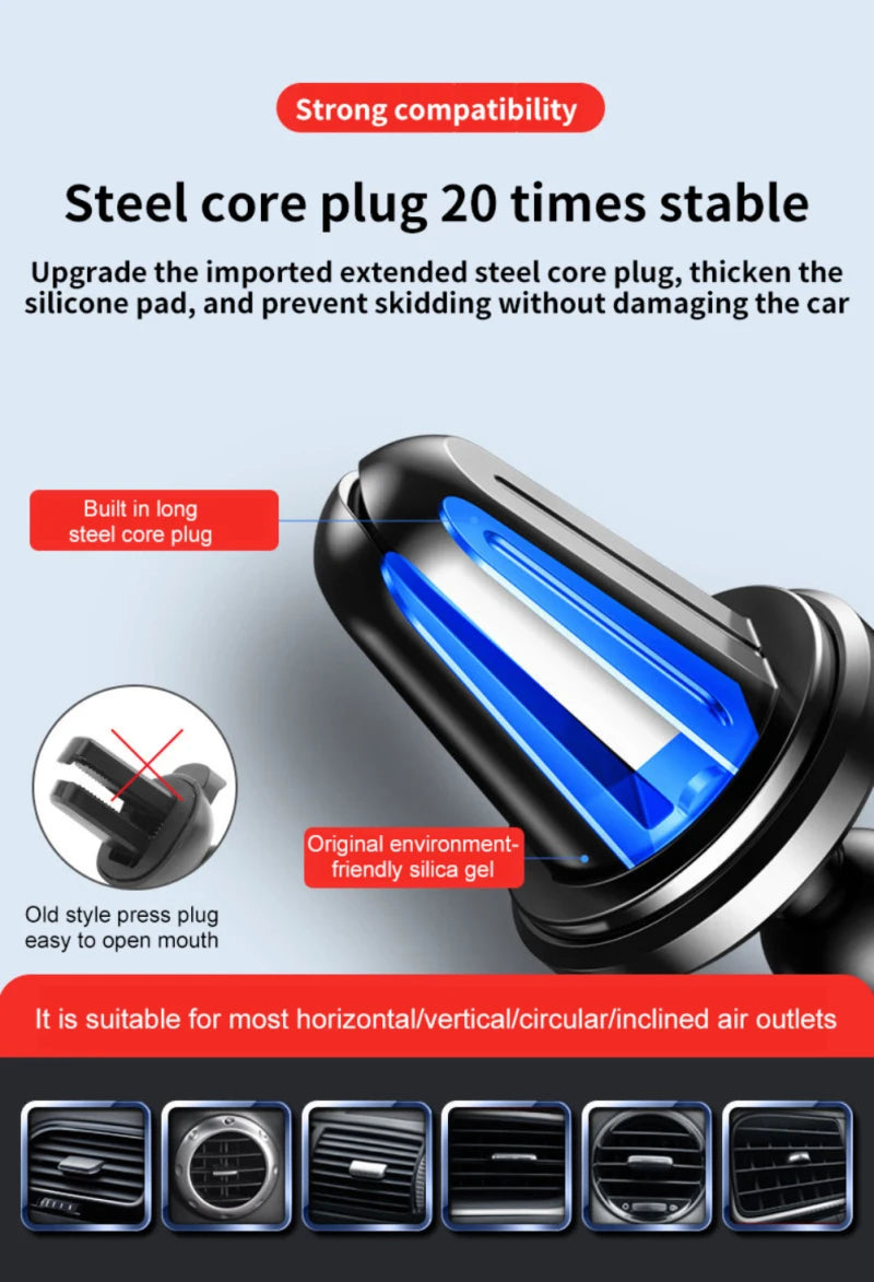 2024 Sucker Car Phone Holder Auto Mount Stand GPS Telefon Mobile Cell Support For IPhone 13 12 11 Pro Xiaomi Huawei Samsung
