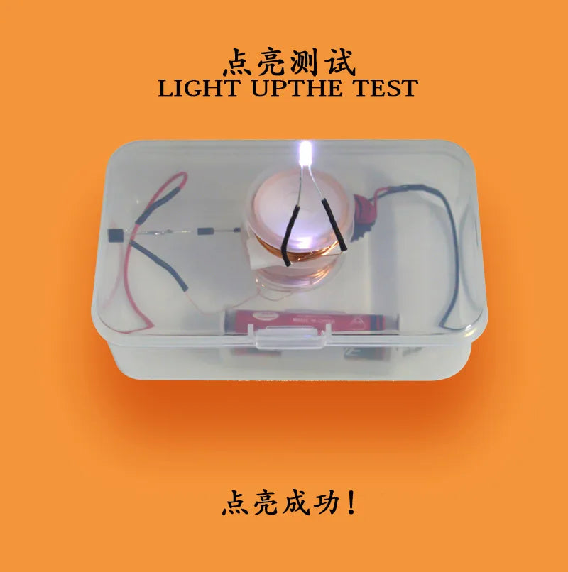 Space To Take Electromagnetism Experiment Diy Technology Primary School Electricity Popular Science Materials