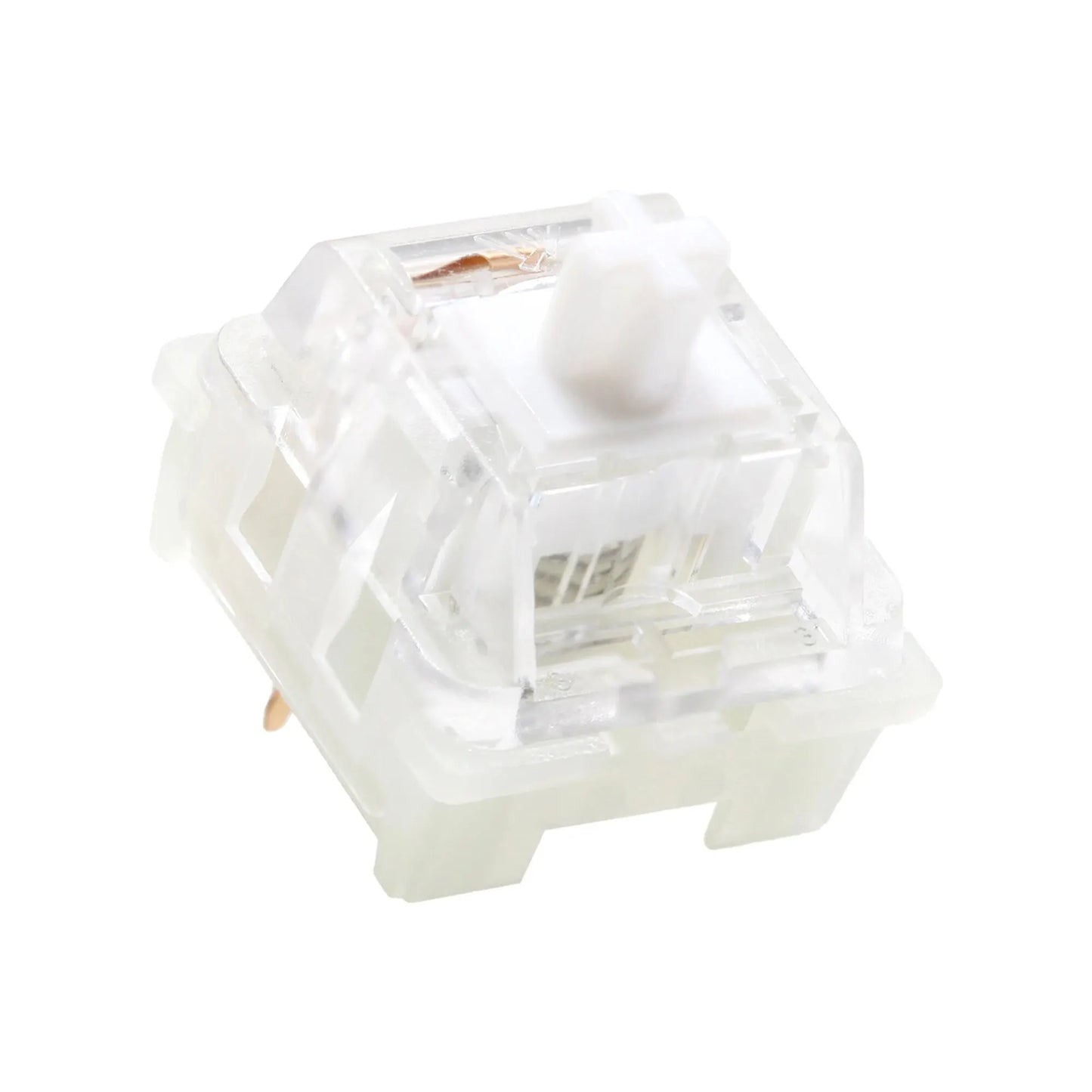 KTT Kang White Switch V3 Linear 43g 53g MX Switch for Mechanical Keyboard 80m Factory Lubed Kangbai Switch Nylon POM 3pin