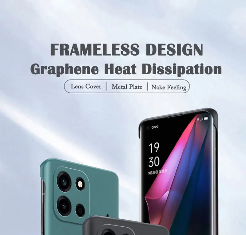 Graphene Heat Dissipation Cooling Magnetic Phone Case for ONEPLUS Nord6 CE6 Nord 6 Shockproof Hard PC Frameless Cover