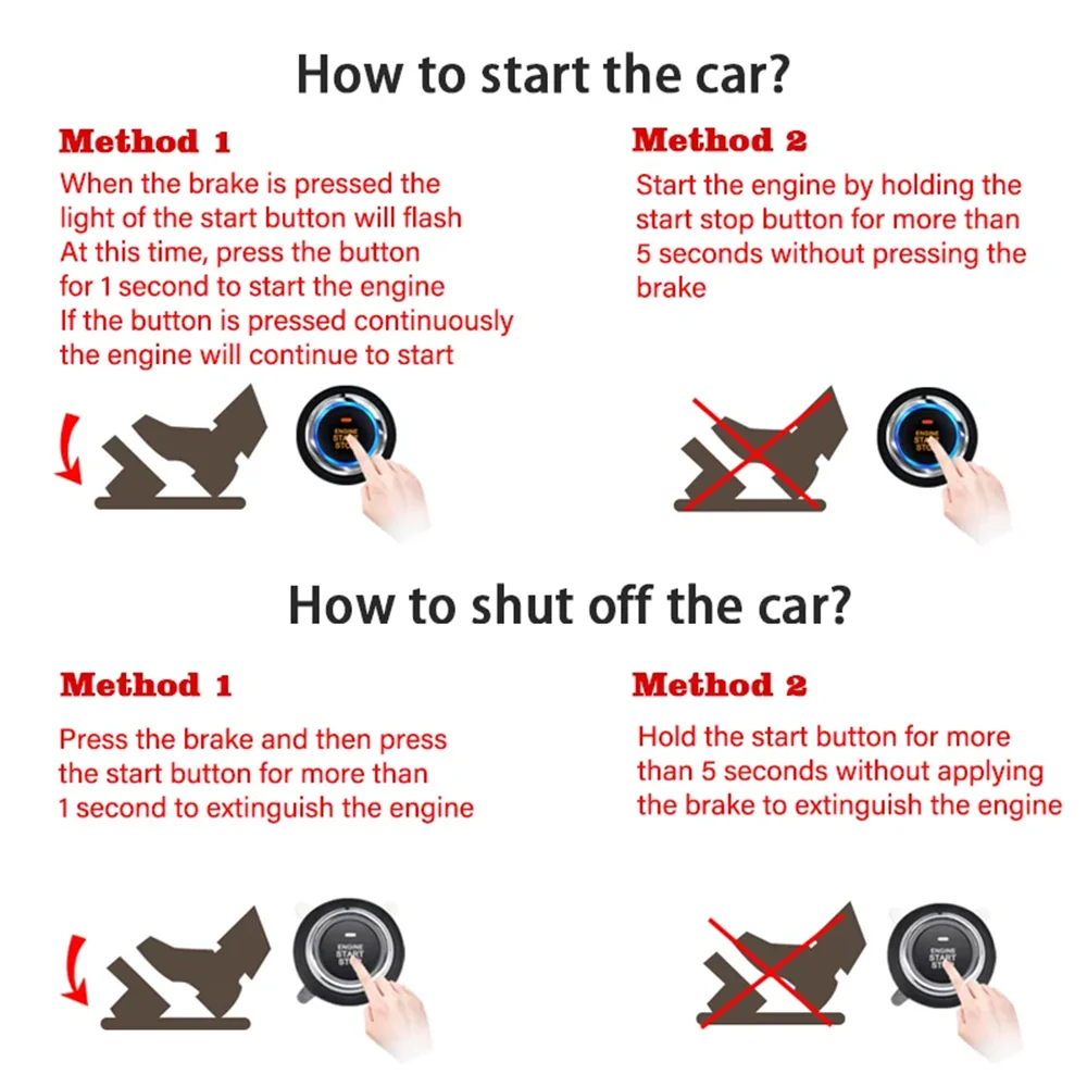 Car Alarm keyless entry start Systems Remote Central Door Lock Keyless System Auto Car SUV Anti-theft Tunning parts PKE
