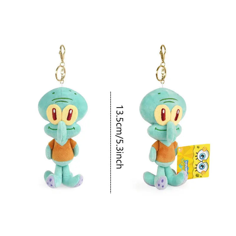 Anime Spongebob Squarepants Patrick Star Squidward Eugene H. Krabs Gary Kawaii Cartoon Stuffed Plush Toys Birthday Gift For Kids