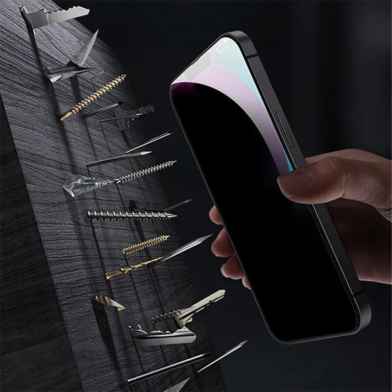 4PCS Privacy Screen Protector For iPhone 14 Pro Max 14 Plus Anti-Spy Glass For iPhone 13 12 11 Pro Max 13 Mini Tempered Glass