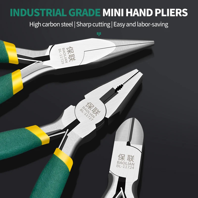 5 inch mini pliers new jewelry making beading multifunction tool diagonal steel wire pliers for jewelry making DIY Tools