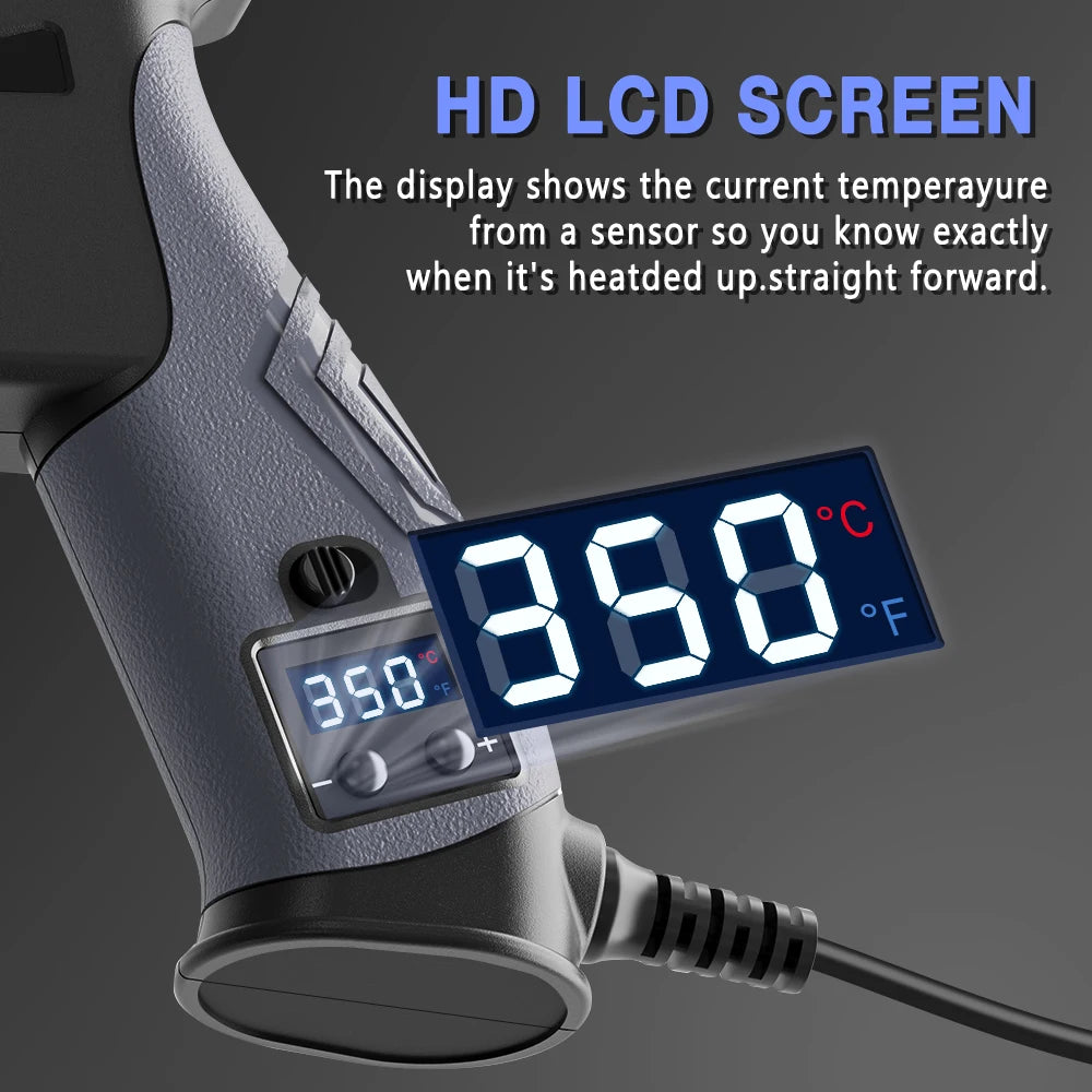 Toolour LCD Soldering Iron Kit with Adjustable Temp 180-520°C/356~932℉ Auto Send Tin Soldering Iron Gun for Welding Repair
