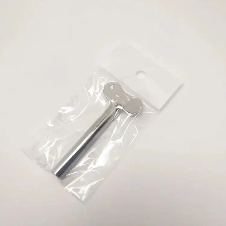Handle Stainless Steel Paste Squeezer Toothpaste Hairdressing Key ToothpasteMetal Paste Squeezer Hairdressing Key Paste Squeezer
