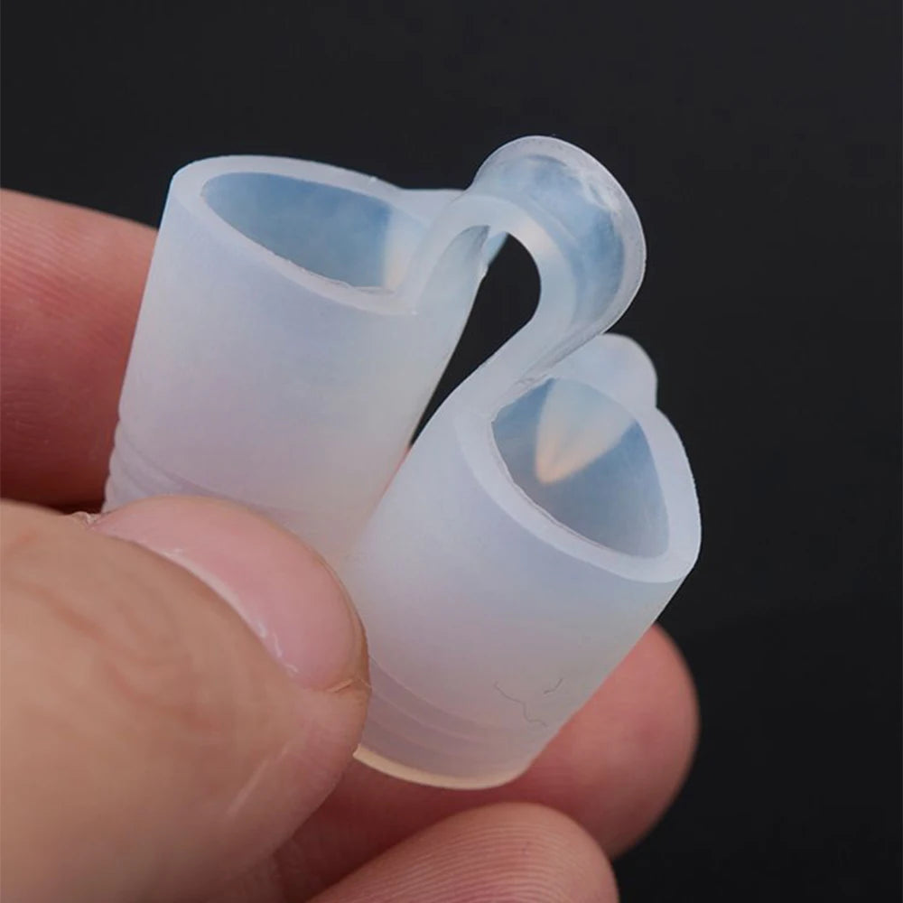 8PCS Silicone Anti Snoring Device Prevent Snoring Sleeping Prevent Nasal Congestion Snoring Nose Clip Easy Breathe Improve Sleep