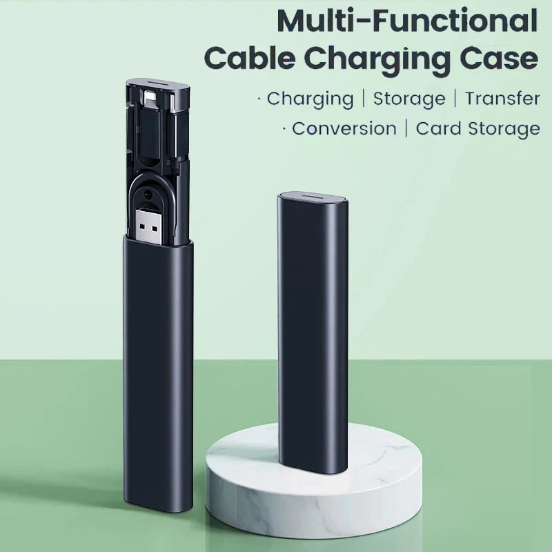 MagiicFiber PD60W USB C To Type C Cable For iPhone 14 Pro Max 5 in 1 Cable Charging Case Set USB Adapter Cable For Samsung S23 X