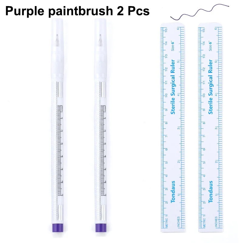 5/3/1pcs Skin Marker Pen Sterile Eyelash Extension Tool Fixed Point Marker Pen Skin Positioning Marker Tattoo Lashes Accessories