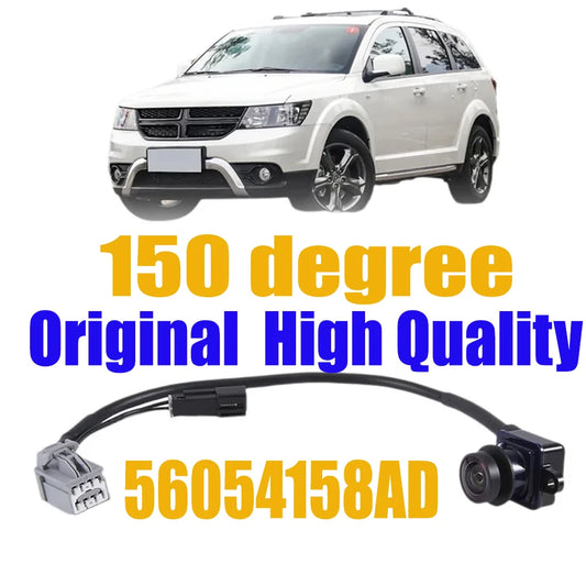 【OE# 56054158AB/AD/AE/AF】Rear View Backup Camera for 2011-2020 Dodge Journey 2.4L/3.6L V6 – HD Vision, Waterproof, Plug & Play