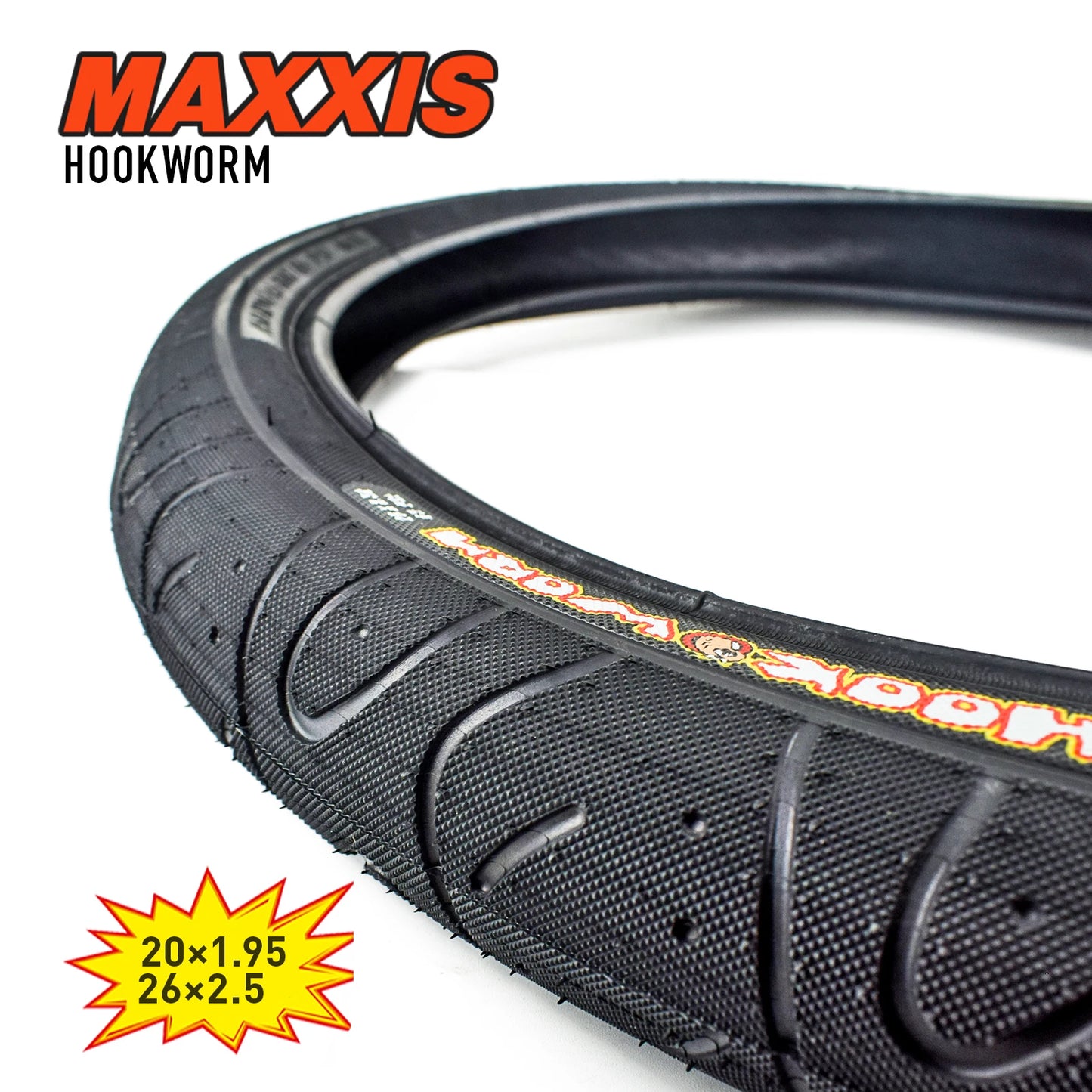 1pc MAXXIS 26 Bike Tire HOOKWORM 26 Bicycle Tire DJ Dirt Jumping Urban Street Trial 26er MTB Mountain Bike Tire Bike Parts