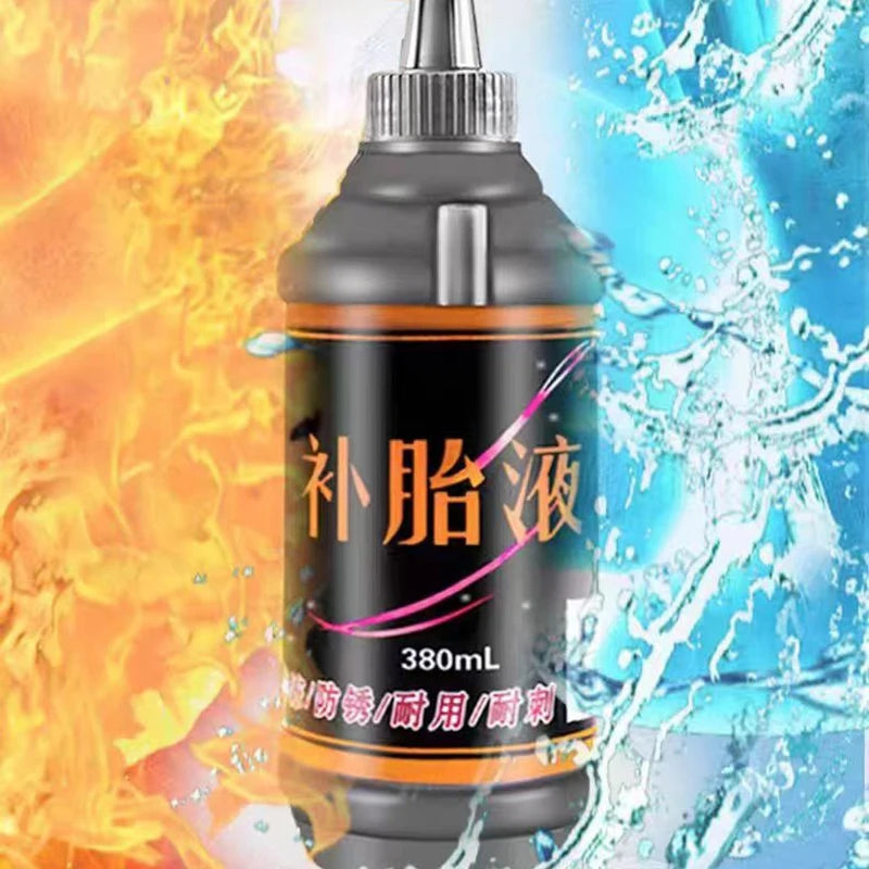 1PC 380ml Large Capacity Car Tire Repair Kit Non-destructive Fast Flat Tire Repair Kit For Small And Medium Wheeled Tire Sealant