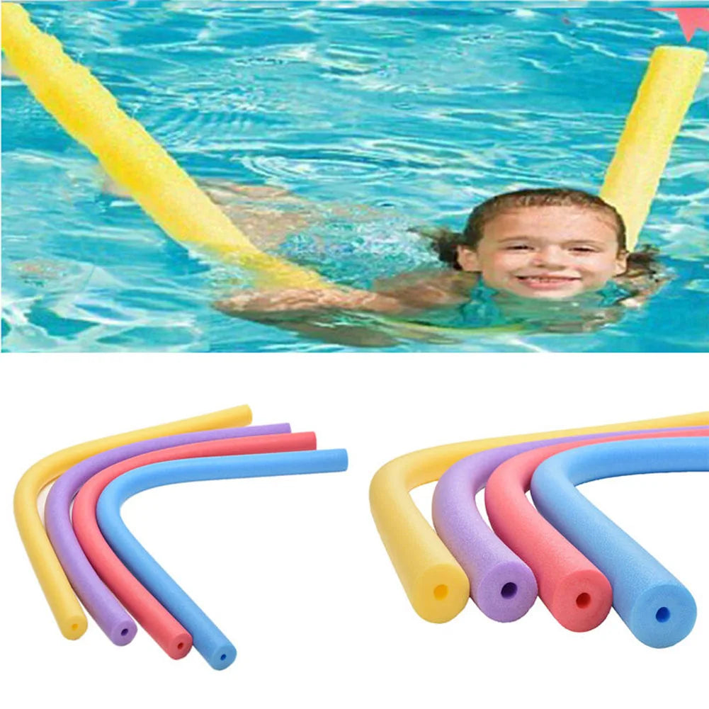 Swimming Pool Noodle Stick Kids Buoyancy Stick Swimming Aid Foam Stick Colorful Float Aid Solid Foam Kids Adult Pool Accessorie