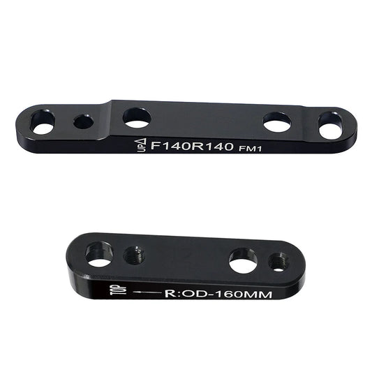 Flat Mount Disc Brake Adapter Road Bike Disc Brake Adapter Front/Rear Aluminum Alloy 140 Or 160 Reversible For 140mm 160mm Rotor