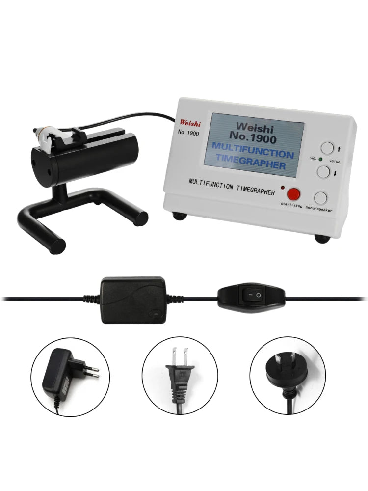 Weishi NO. 1900 Timegrapher Mechanical Watch Timing Tester Machine Multifunction Auto Calibration Timer Machine