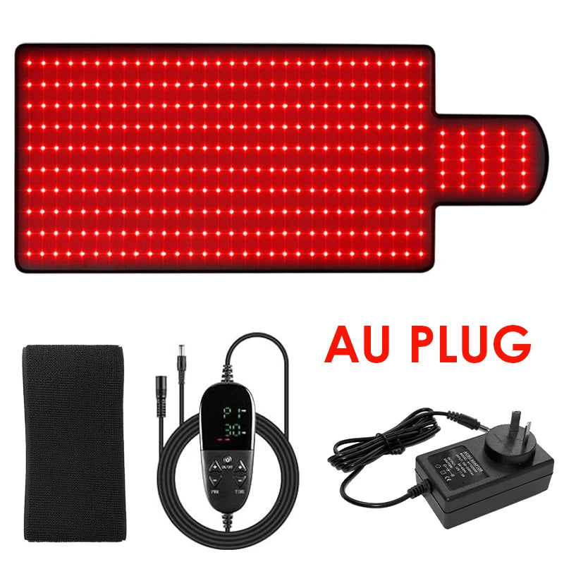 Red Infrared Light Therapy Pad skincare 325PCS 3 in1 LEDs far infrared Waist Back Shoulder Muscle Pain Yoga mat Relief Relax