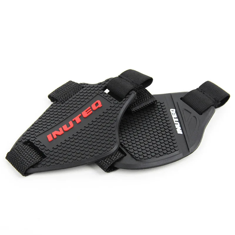 Motorcycle Shift Pad Rubber Boot Protective Cover Adjustable Shifter Shield Anti Slip Pad Shoe Cover Motorcycle Shoe Protection
