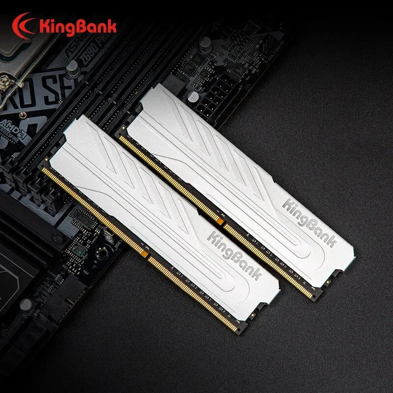 Kingbank DDR4 UDINMM 8GB 16GB 32G 3200MHz 3600MHz 4000Mhz XMP Heatsink Ram Memory for Desktop Gaming RAM With Heat Sink