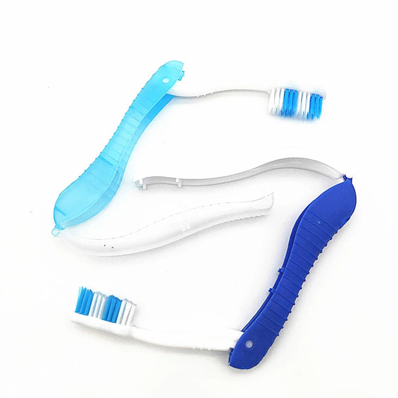 1pc Portable Disposable Foldable Travel Camping Toothbrush Tooth Oral Cleaning Tools