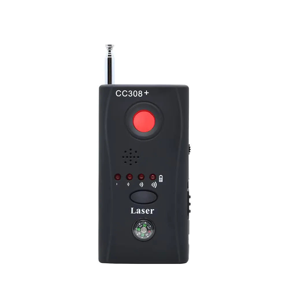 CC308 Portable Hidden Camera Detector Anti Spy Candid Bug Finder Mini Wireless Signal Gadgets GSM GPS Radio Scanner RF Tracker