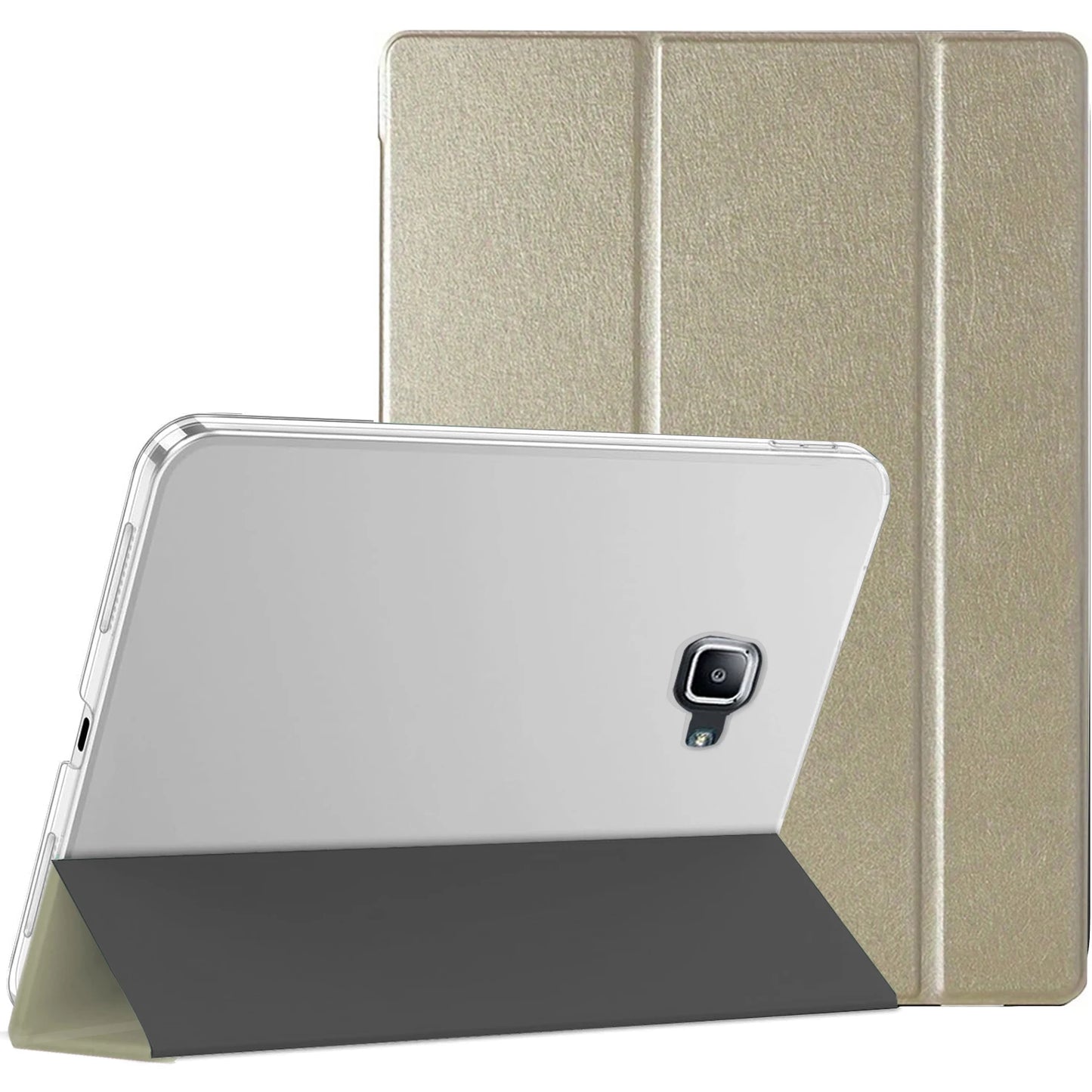 For Samsung Galaxy Tab A A6 10.1'' 2016 Flip Tri-fold Stand Cover For SM-T580 SM-T585 PU Leather Case Auto Sleep Wake