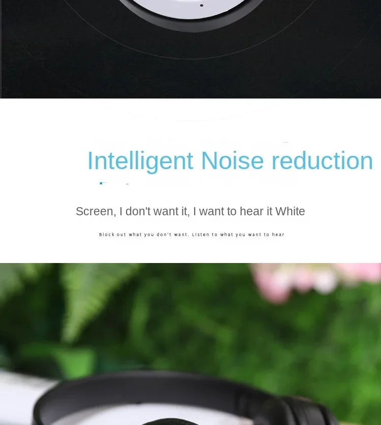 Bluetooth 5.0 Wireless Headphone Foldable HIFI Stereo Bass Earphone Kid Girl Helmet Gift With Mic USB Adaptor For iPhone TV Game